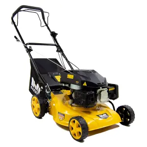 Petrol Lawn Mower Wolf Garden 17", 43cm, Recoil, Self Propelled, Wolf Engine