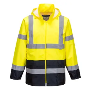 Portwest Hi-Vis Classic Contrast Rain Jacket