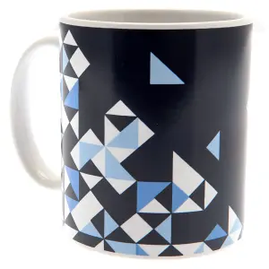 Manchester City FC Particle Mug Navy/Blue (One Size)