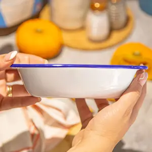 Enamel Rectangular Pie Dish