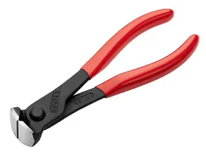 Durable Knipex End Cutting Nippers with PVC Grip - 160mm Precision Tool