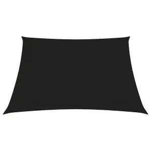 Berkfield Sunshade Sail Oxford Fabric Square 2.5x2.5 m Black