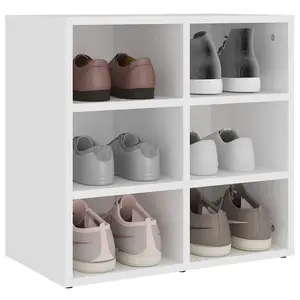 Berkfield Shoe Cabinets 2 pcs White 52.5x30x50 cm