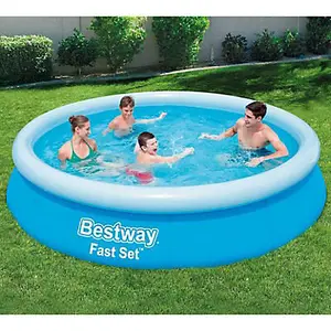 Bestway Fast set Swimming pool with pump (L) 3.66m x (H) 76cm