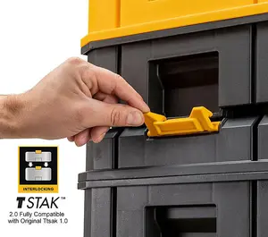 DEWALT TSTAK 2.0 Shallow Toolbox