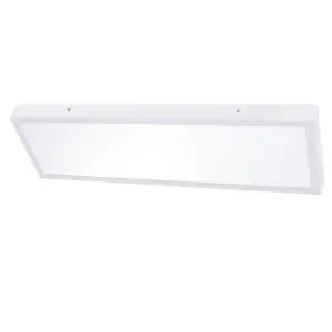 Luminosa Eduba White LED Panel Surface Mount 40W CCT