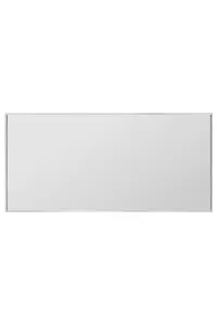 MirrorOutlet Artus - Silver Aluminium Edged Full Length Wall Leaner Mirror 68" X 33" (174CM X 85CM)