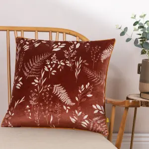 furn. Fearne Velvet Feather Filled Cushion