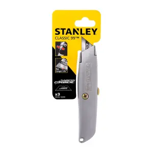 Stanley 99E Tungsten carbide Grey 4 piece Knife set