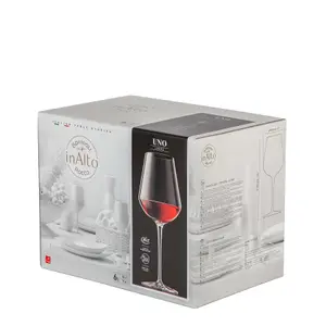 Bormioli Rocco - Inalto Uno Red Wine Glasses - 560ml - Pack of 6