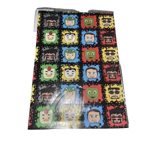 Tube Heroes 2 Characters Gift Wrap Sheets Set Multicoloured (One Size)