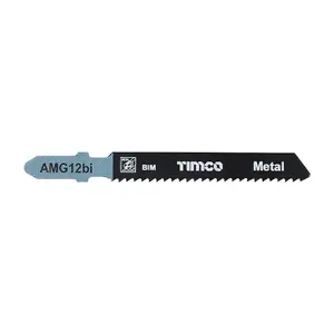 TIMCO Jigsaw Blades Metal Cutting Bi-Metal Blades - T118BF