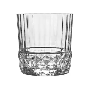 Bormioli Rocco - America '20s Whisky Glasses - 370ml - Clear - Pack of 6