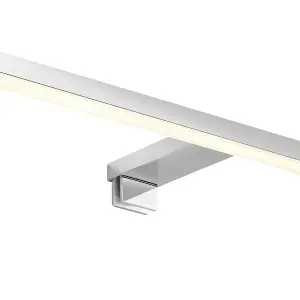 Nordlux Marlee 3000K Bathroom Wall Light in Chrome 50cm Width