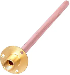 Garden Outside Tap Kit / Brass Straight Through The Wall Kit