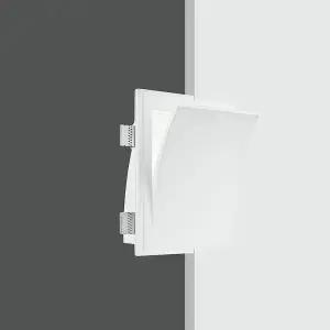 Luminosa ANIMA 2 Light Recessed Wall Light White 31.5x25.5x17.5cm