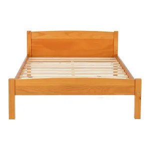 Amber Double Bed in Antique Pine