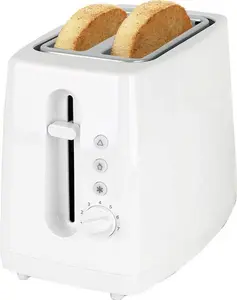 Cookworks New Basic 2 Slice Toaster - White