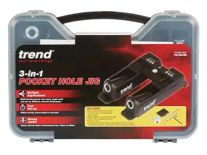 Trend 3-in-1 Pocket Hole Jig TREPHJIGBK