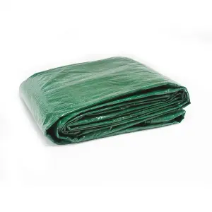 Greena Tarpaulin 2.8 x 3.4m (10 x 12ft) - Green