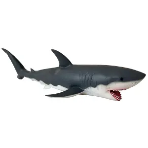 Bwnh 54 CM Large White Shark Toy Soft Rubber Sea Animal