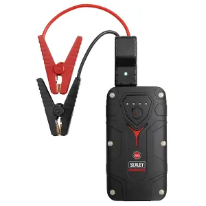 Sealey RoadStart 1200A 12V Lithium-Ion Jump Starter Power Pack Red/Black RS1200