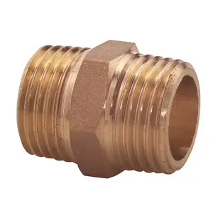 Plumbsure Threaded Central heating Pipe nipple, ¾"