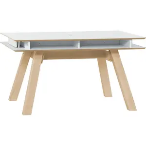 Reba Extendable Dining Table White