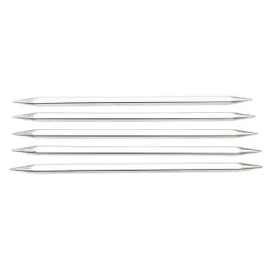 Nova Cubics: Knitting Pins: Double-Ended: Set of Five: 20cm x 4.50mm