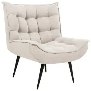 Armchair ALVESTA Fabric Light Beige