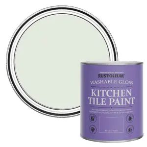 Rust-Oleum Sage Mist Gloss Kitchen Tile Paint 750ml