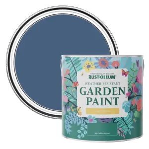 Rust-Oleum Ink Blue Matt Garden Paint 2.5L