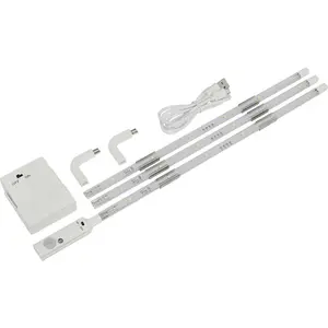 LED Strip Lighting Pack - PIR & CDS Sensor Detector - USB or Battery powered