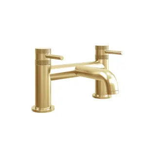 UK Home Living Avalon Core Bath Filler Brushed Brass