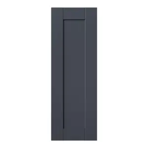 GoodHome Ashmead Matt midnight blue Shaker Highline Cabinet door (W)250mm (H)715mm (T)16mm