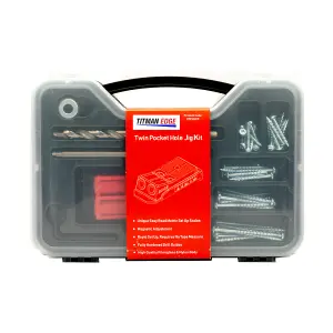 Pocket Hole Jig Ultimate Starter Kit - Jig with Box of 650 Screws