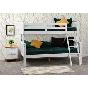 Roemer Triple Sleeper Bunk Bed White