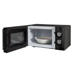 Russell Hobbs Honeycomb Microwave 17 Litre 700W Black Manual RHMM715B