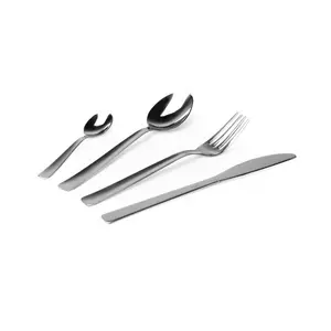 Excelsa Eco 24 Piece Stainless Steel Cutlery Set , Service for 6 (Set of 6)