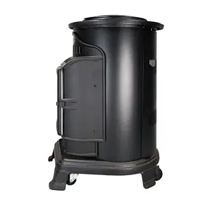 Provence Gas Heater (Matt Black)