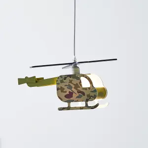 Glow Elior Helicopter Matt Multicolour LED Light pendant, (Dia)420mm