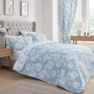 Chrysanthemum Reversible Bedspread