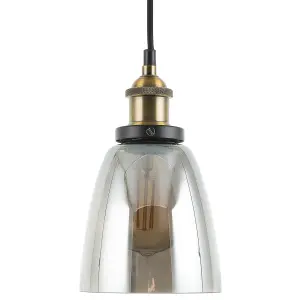 Glass Pendant Lamp Transparent PARMA