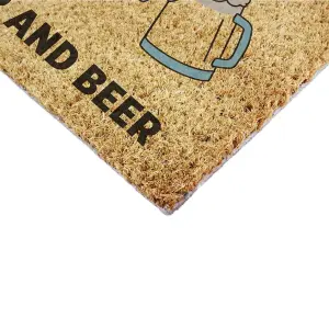 Laughter and B... Doormat (90 x 60cm)