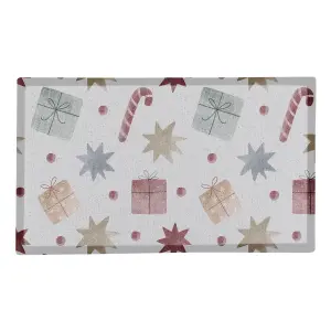 Presents Pattern Outdoor Doormat 70 x 40cm