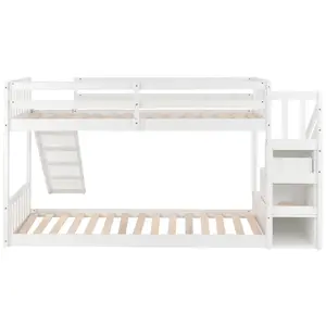 Selke Single (3') Solid Wood Bunk Bed