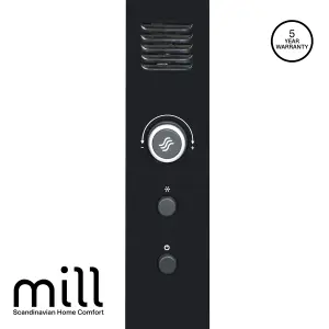 Mill Instant Portable Heater 2000W Black