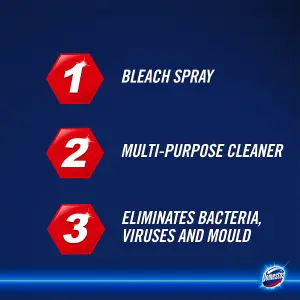 Domestos Multi-Purpose Bleach Surface Cleaner Disinfectant Spray 700ml, 9pk