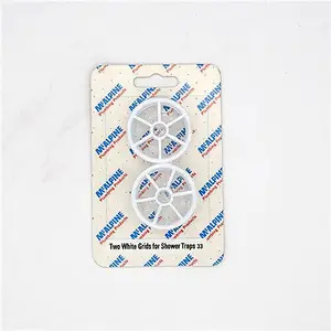 McAlpine CARD-33 Two White Grids For Shower Traps - STWGR-WH x 2