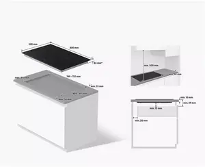 Samsung Series 5 NZ84C5047GK 80cm Induction Hob